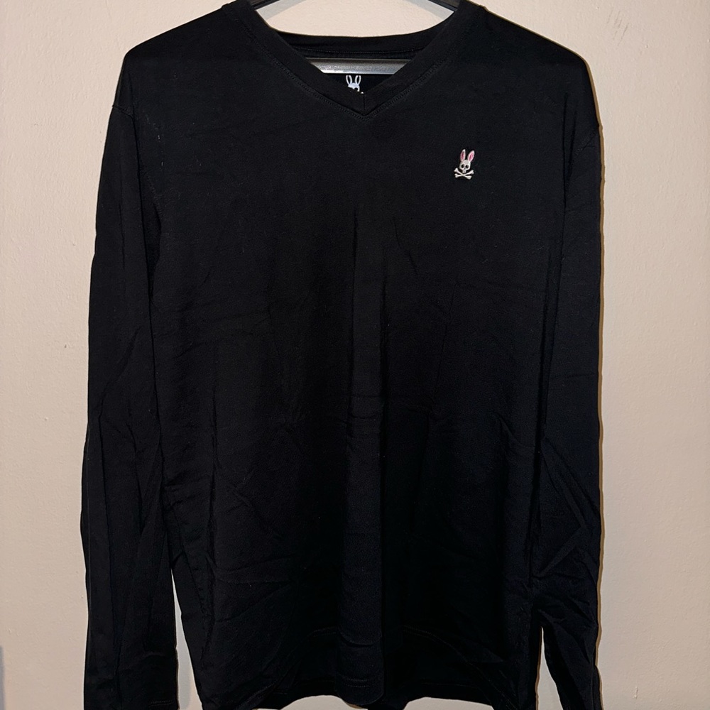 Psycho Bunny Long Sleeve V Neck